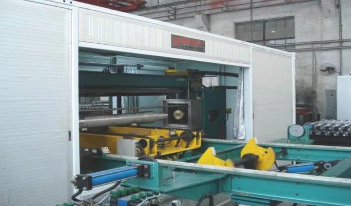 Aks NDT makinası